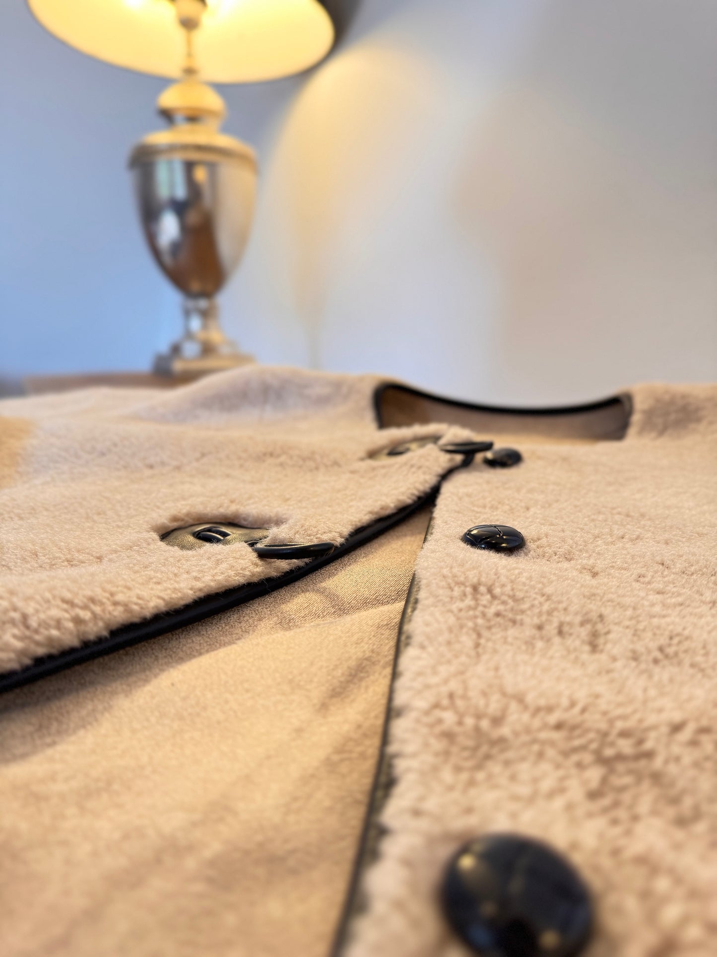 LOUISE Premium Teddy Shearling-Jacke