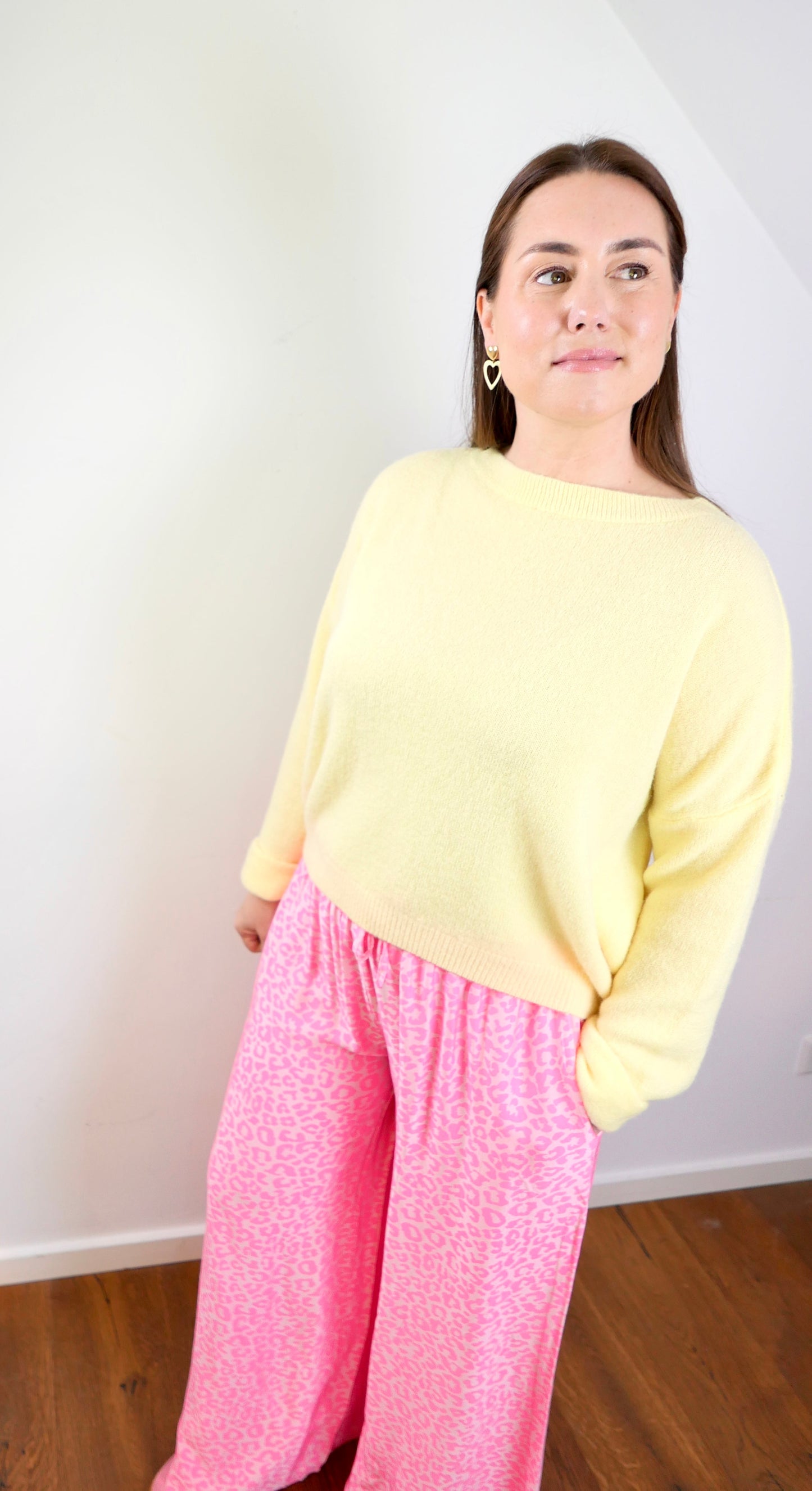 ALPAKA Pullover Gelb - Bylillysophie