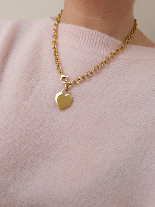 BIG HEART Halskette - Bylillysophie