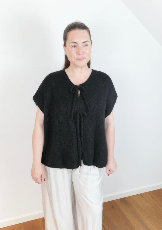 BOW Pullunder Schwarz - Bylillysophie.com⎢Mode & Accessoires