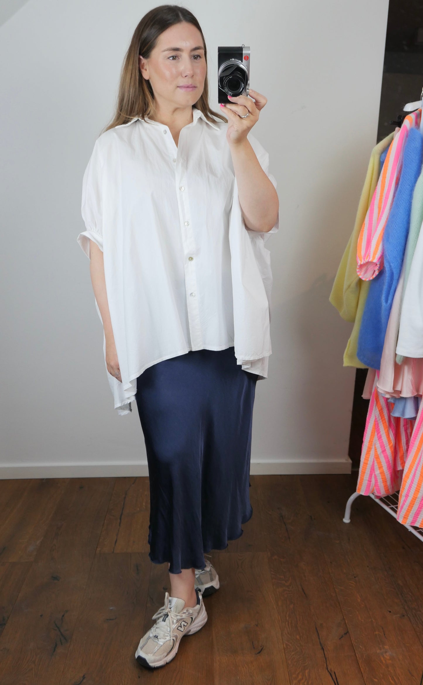 DEEPBLUE Satinrock Dunkelblau - Bylillysophie