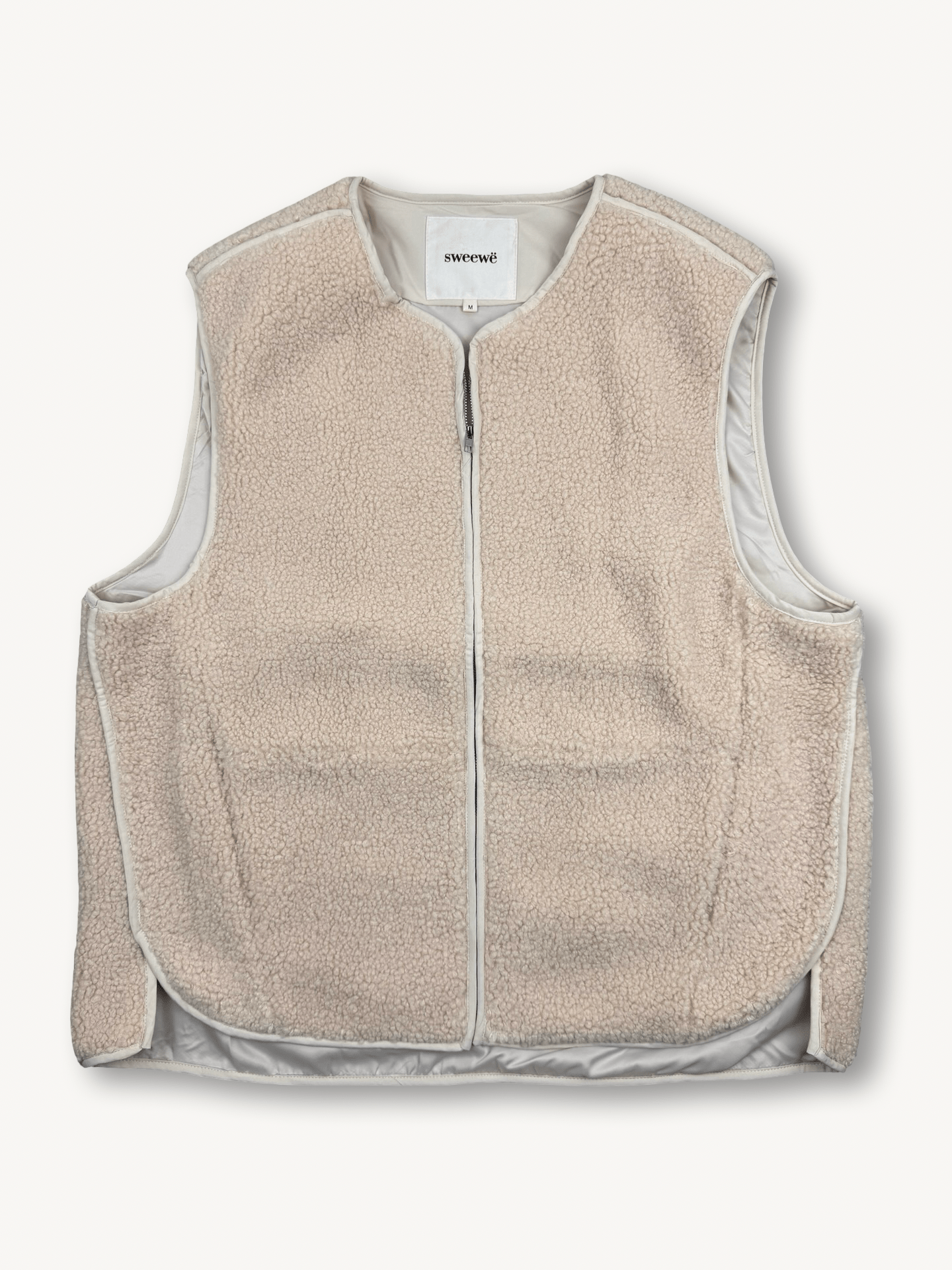 Fluff Teddy Weste Creme - Bylillysophie.com⎢Mode & Accessoires