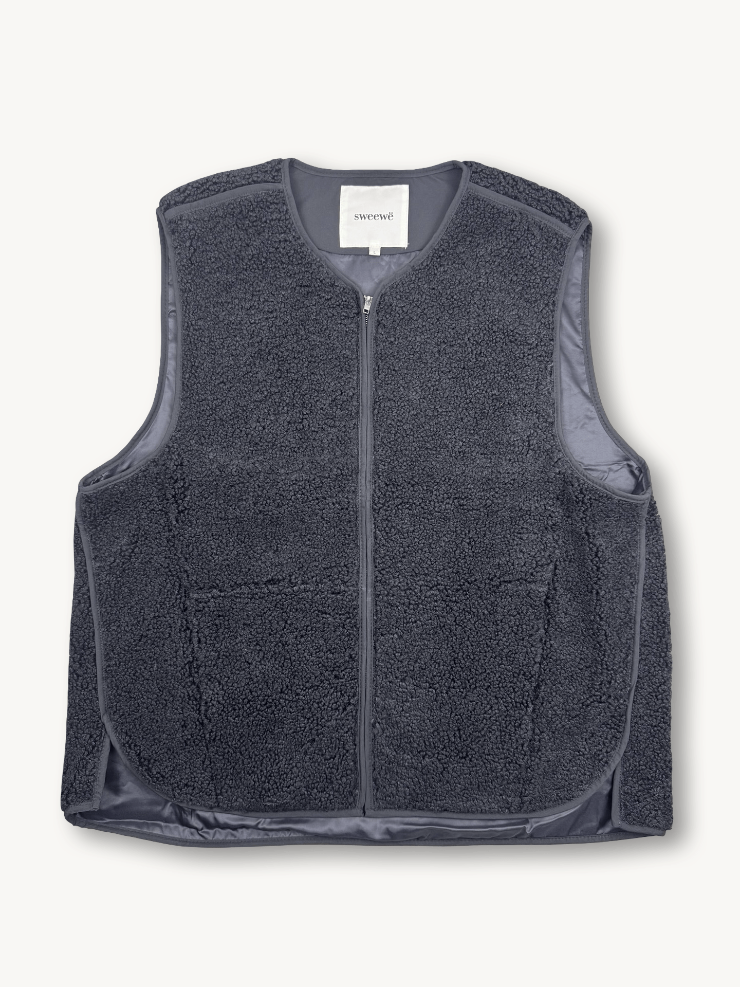 Fluff Teddy Weste Schwarz - Bylillysophie.com⎢Mode & Accessoires