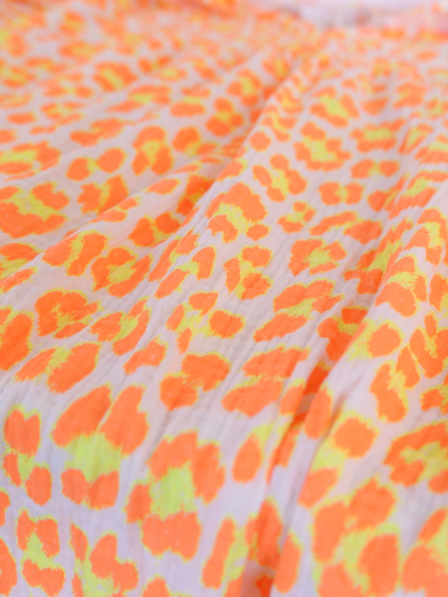 GLOW Musselin Kleid Orange - Bylillysophie.com⎢Mode & Accessoires