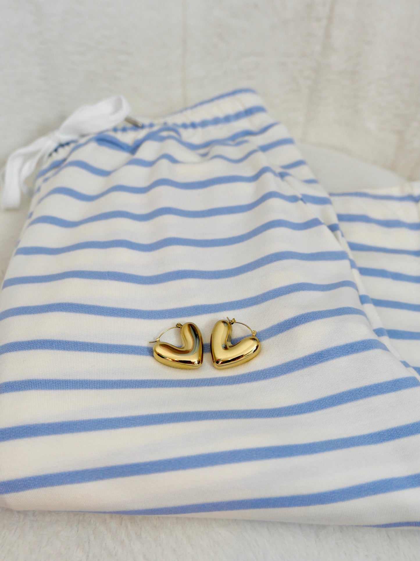LAUNCH Pants Blau gestreift - Bylillysophie