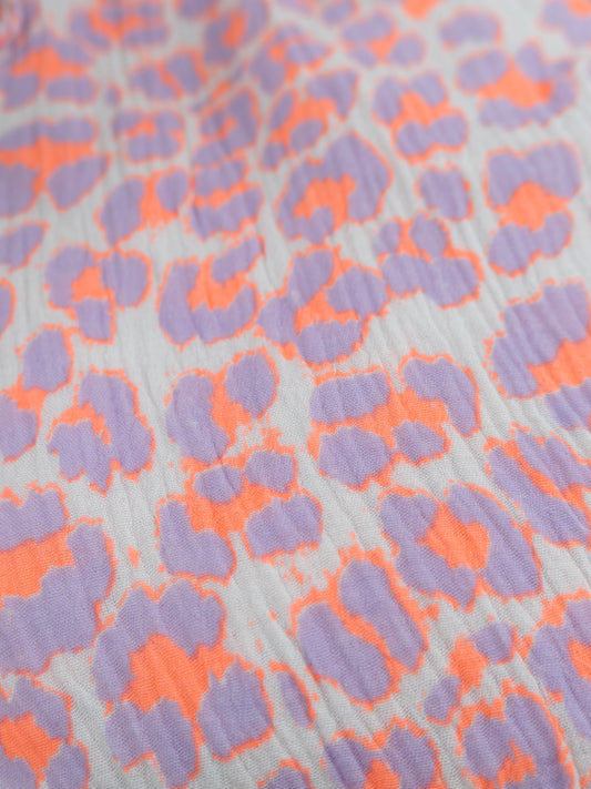 LEOCLEO Musselin Hose Orange/Lila - Bylillysophie.com⎢Mode & Accessoires