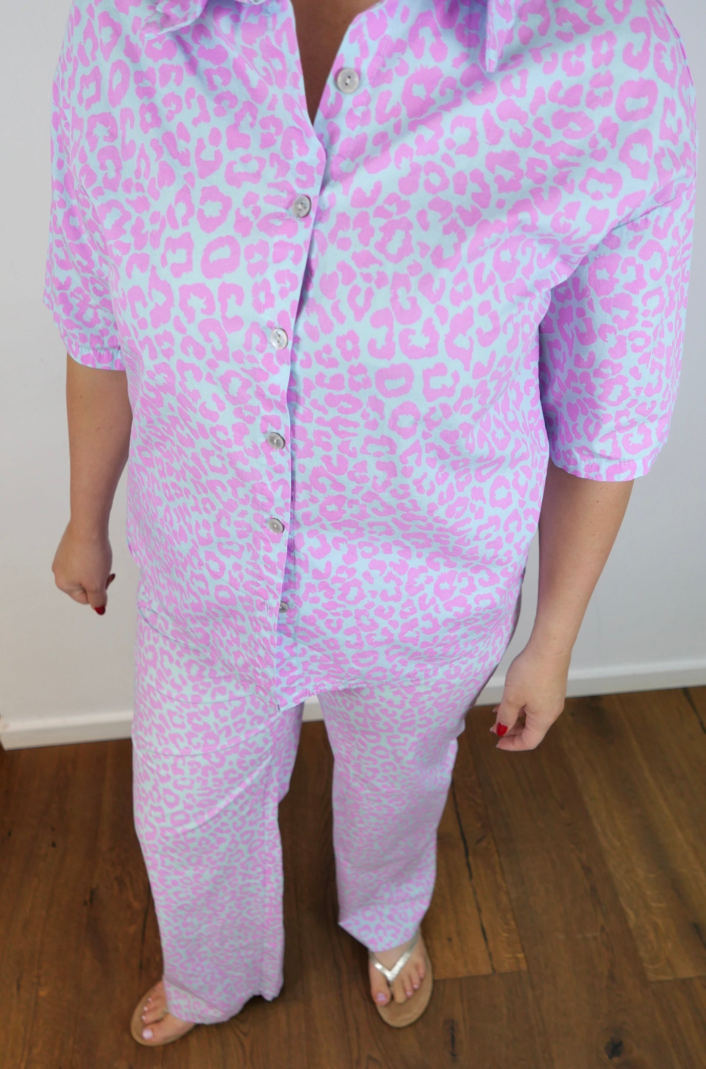LEOLINO Bluse & Hose Lila - Bylillysophie.com⎢Mode & Accessoires