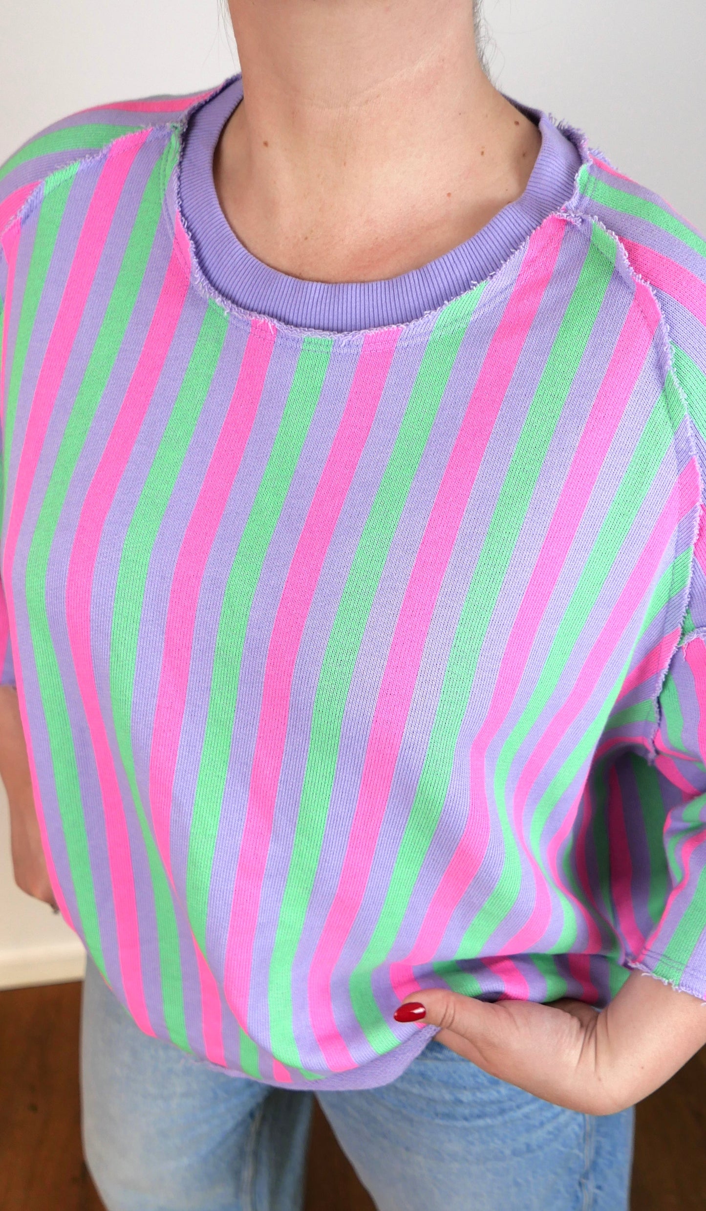 LILAC FLOW Oversize Sweater - Bylillysophie.com⎢Mode & Accessoires