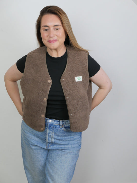 LOVELY Teddy Weste Braun - Bylillysophie.com⎢Mode & Accessoires