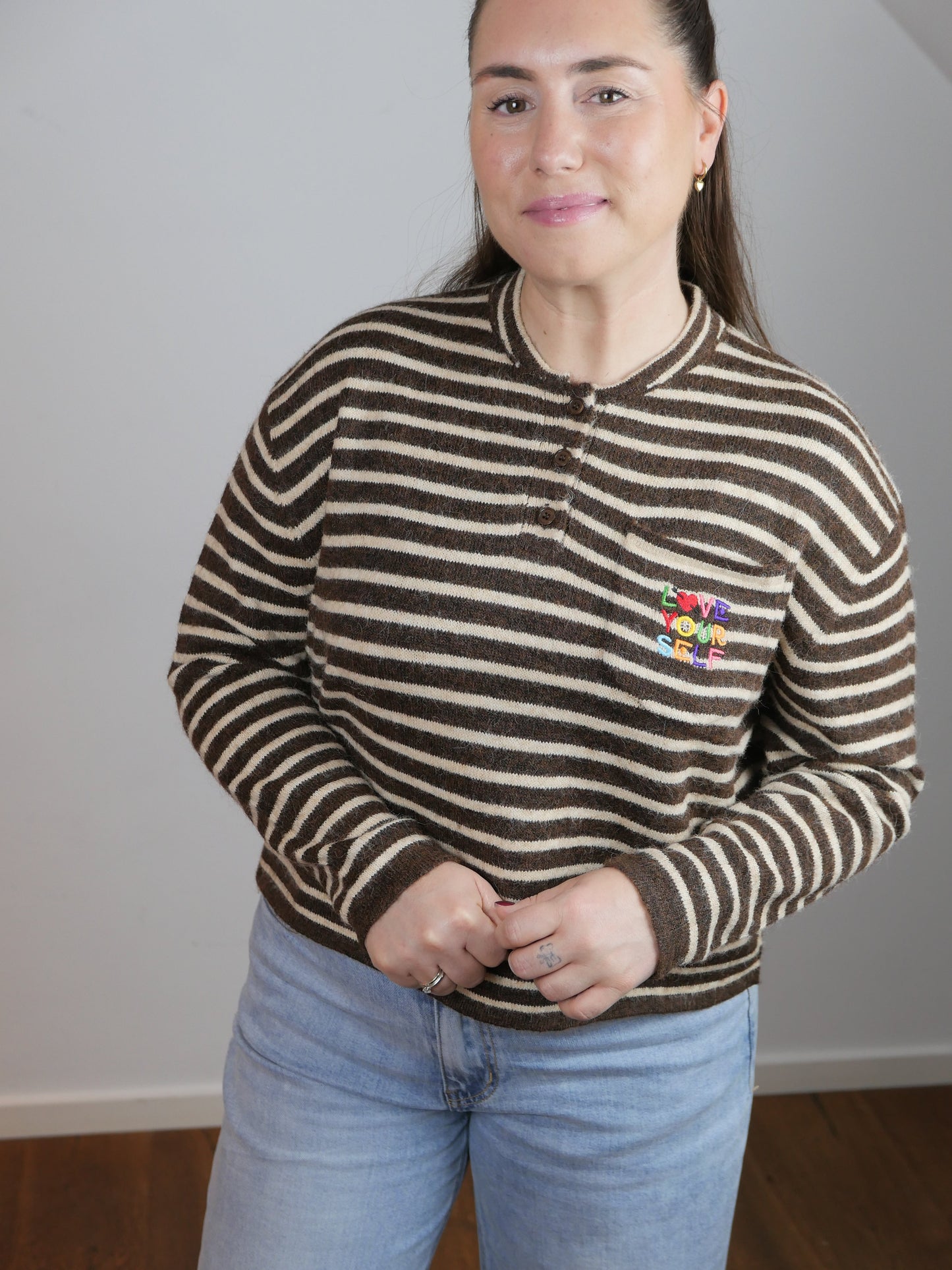 LYS Pullover Braun/Beige - Bylillysophie.com⎢Mode & Accessoires