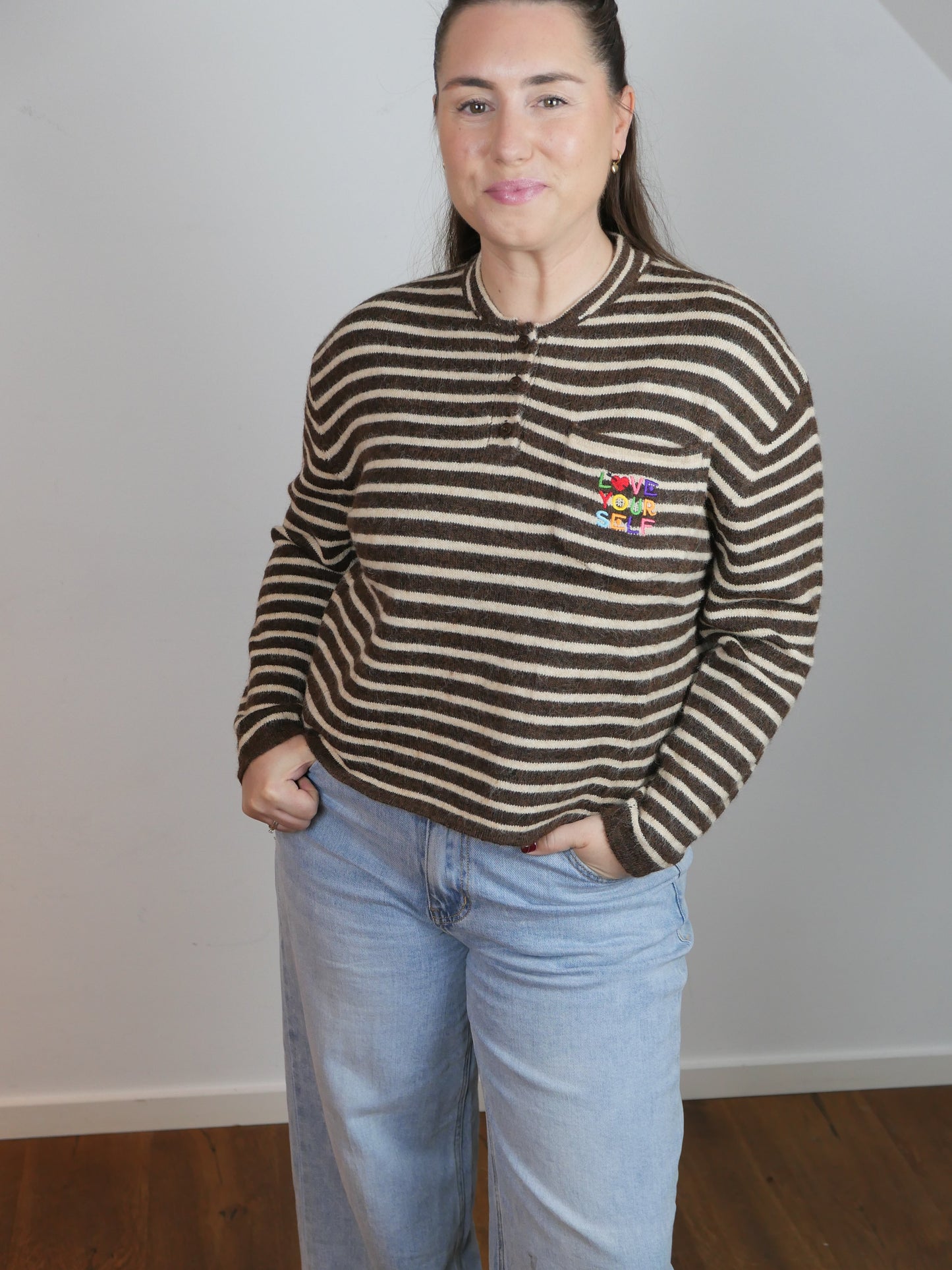 LYS Pullover Braun/Beige - Bylillysophie.com⎢Mode & Accessoires