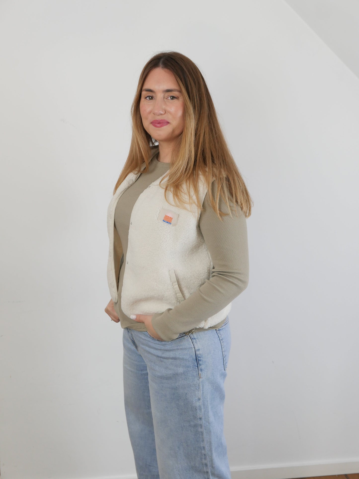 Ted Teddy Weste Off - White - Bylillysophie.com⎢Mode & Accessoires