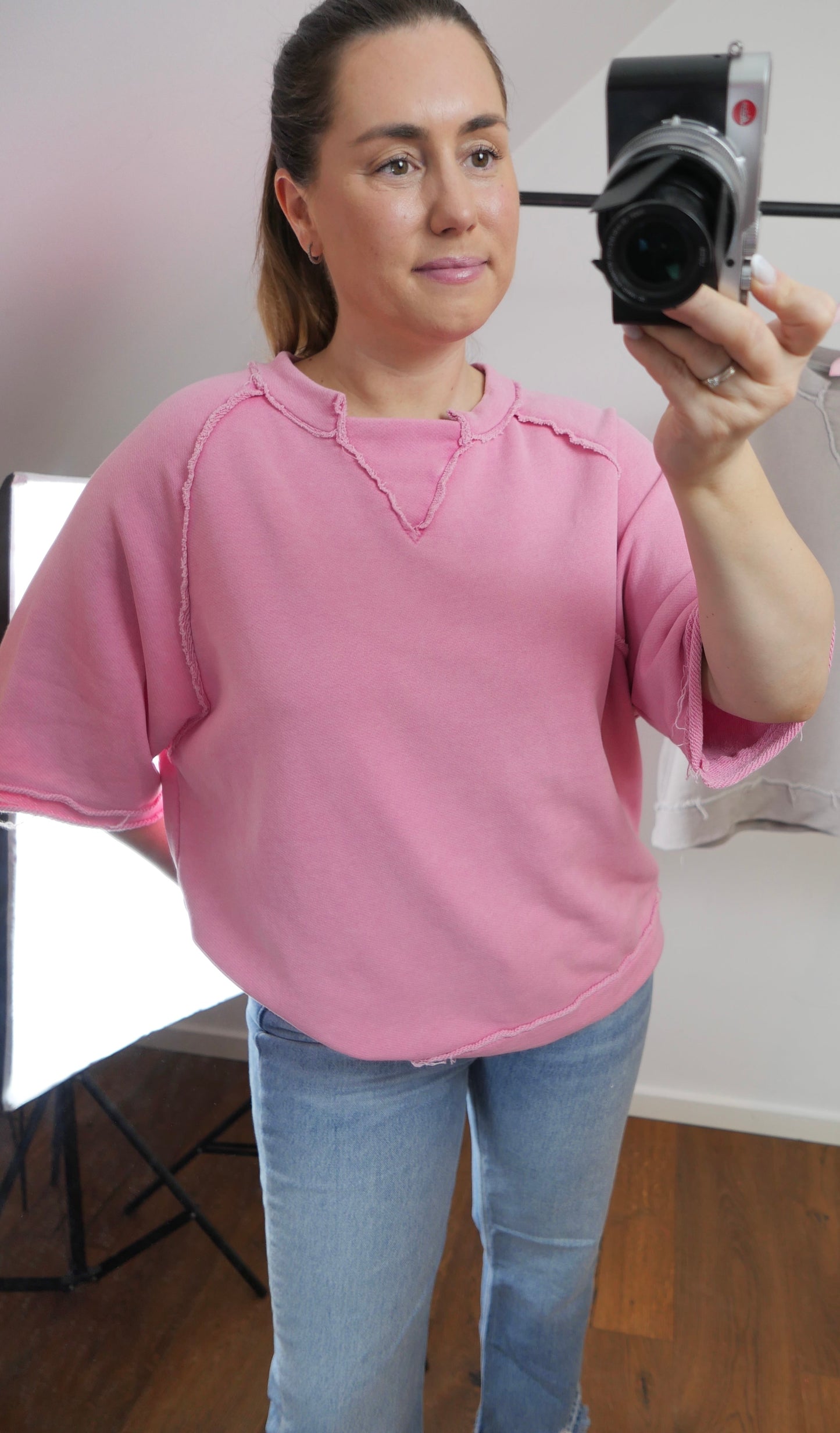 TERRY Sweater Rosé - Bylillysophie