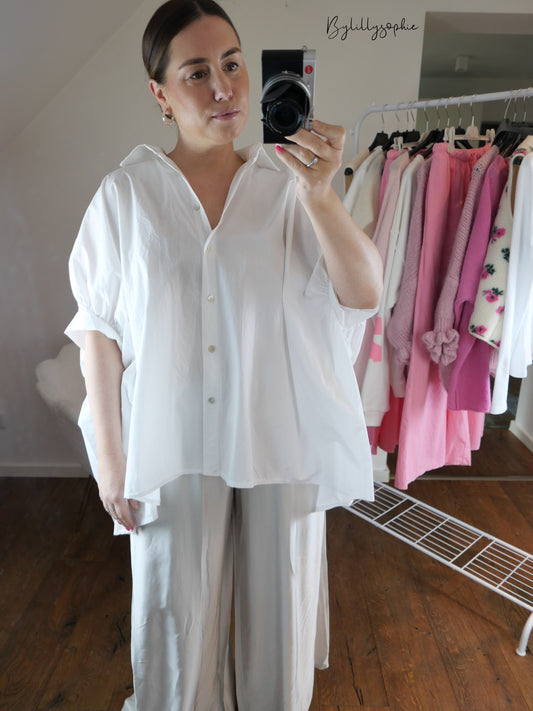 THE SATIN Wideleg Hose - Bylillysophie