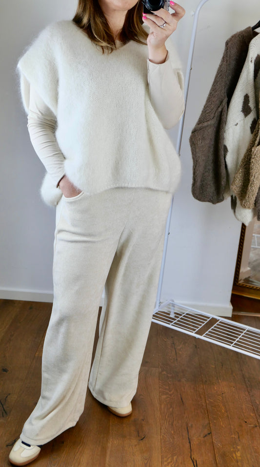 JOGGING Style Hose beige