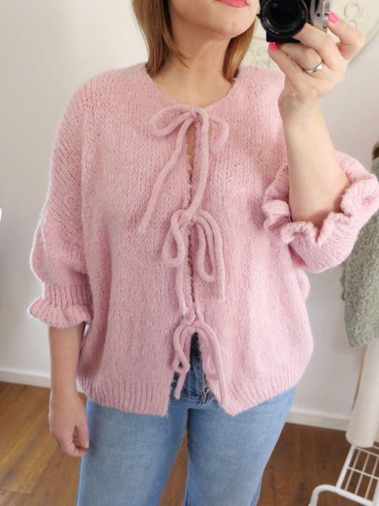 BOW Cardigan 3/4 Arm