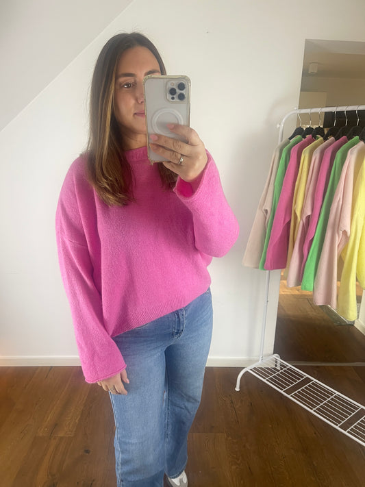 ALPAKA Pullover Pink