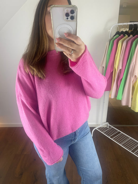 ALPAKA Pullover Pink