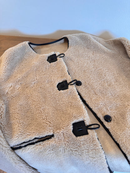 LOUISE Premium Teddy Shearling-Jacke