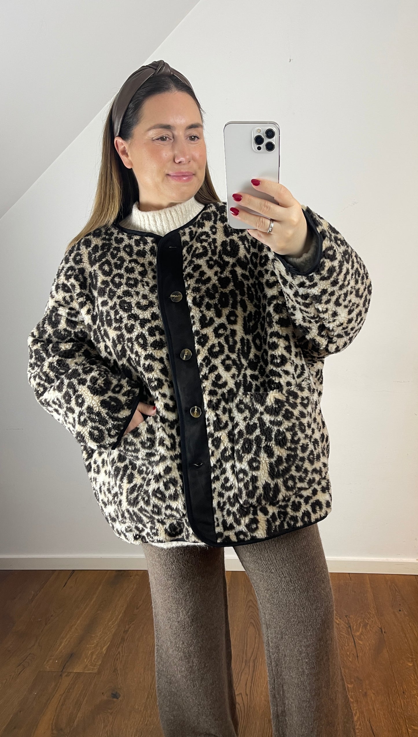 WILD LEO Teddy Jacke