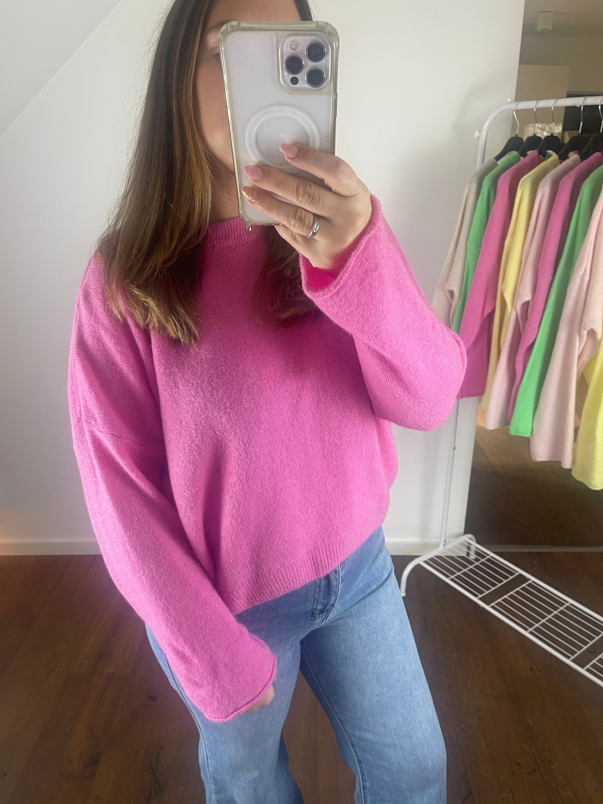 ALPAKA Pullover Rosa - Bylillysophie