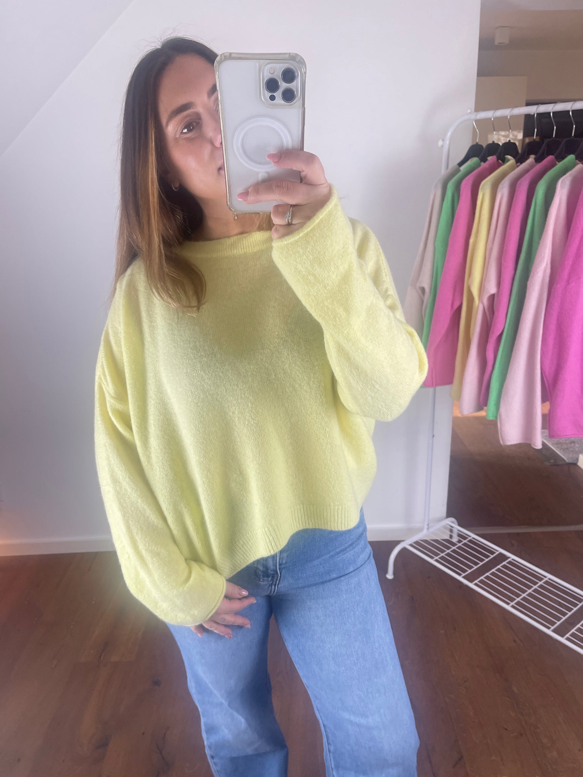 ALPAKA Pullover Rosa - Bylillysophie