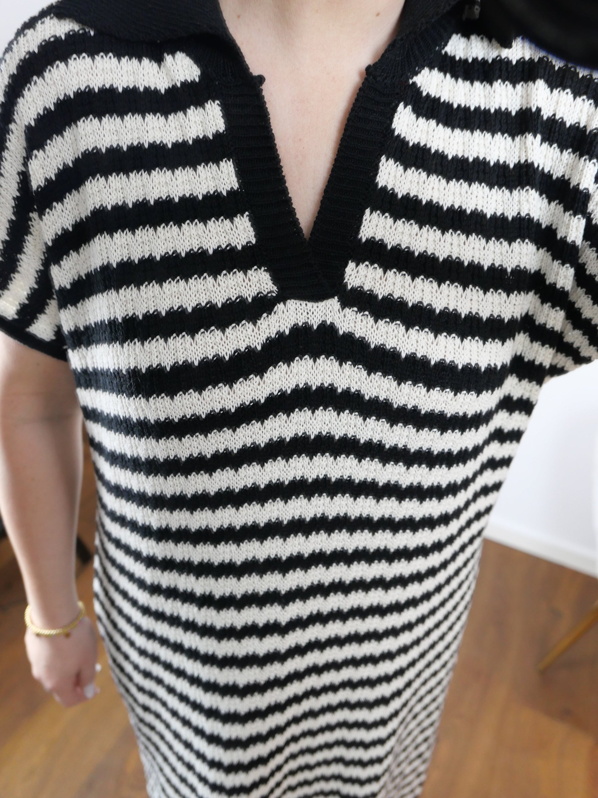 BRAID Strickkleid Gestreift - Bylillysophie