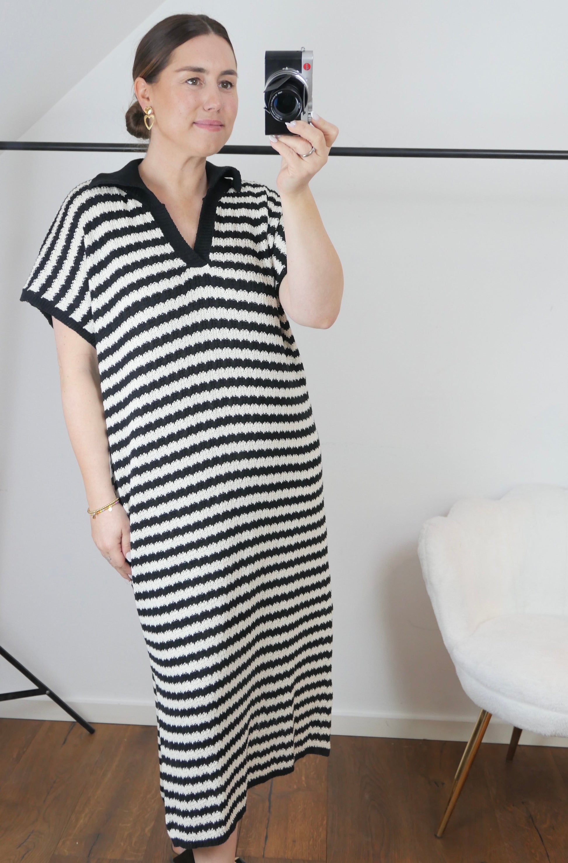 BRAID Strickkleid Gestreift - Bylillysophie