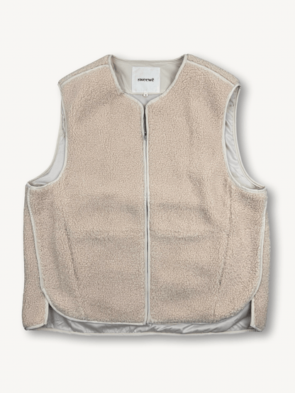 Fluff Teddy Weste Creme - Bylillysophie.com⎢Mode & Accessoires