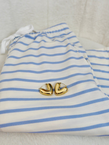 LAUNCH Pants Blau gestreift - Bylillysophie