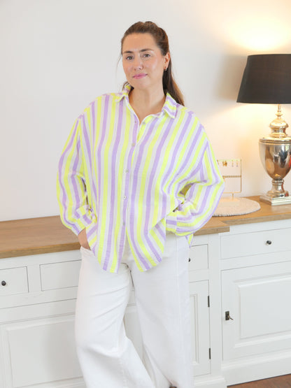 LILA LEMON Musselin Bluse - Bylillysophie.com⎢Mode & Accessoires