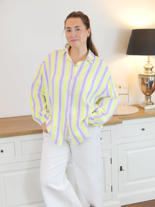 LILA LEMON Musselin Bluse - Bylillysophie.com⎢Mode & Accessoires