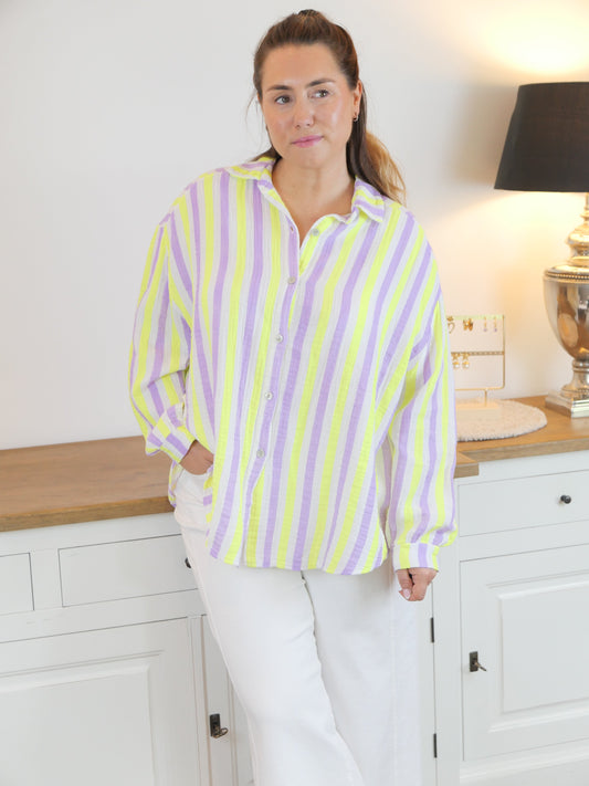 LILA LEMON Musselin Bluse - Bylillysophie.com⎢Mode & Accessoires