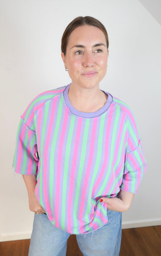 LILAC FLOW Oversize Sweater - Bylillysophie.com⎢Mode & Accessoires