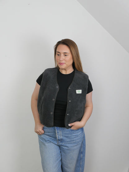 LOVELY Teddy Weste Grau - Bylillysophie.com⎢Mode & Accessoires