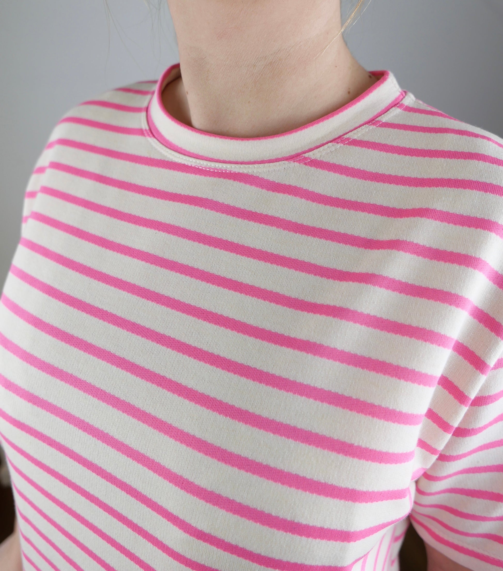 MAXINE Stripes Maxikleid Pink - Bylillysophie