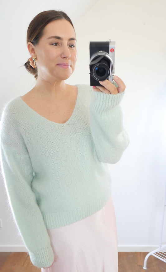 MINTY Strickpullover Mint - Bylillysophie