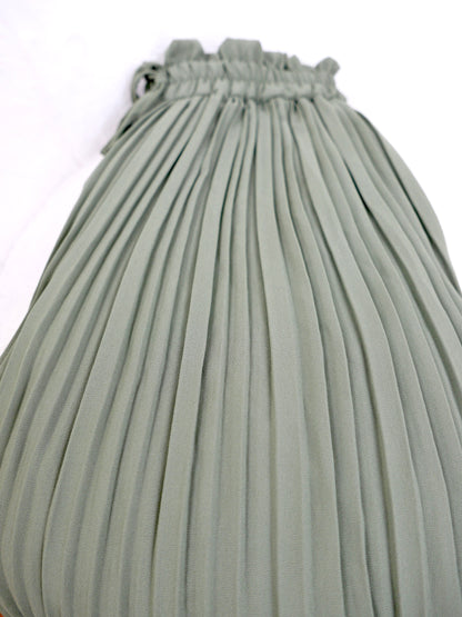 PLISSEE Hose Khaki - Bylillysophie
