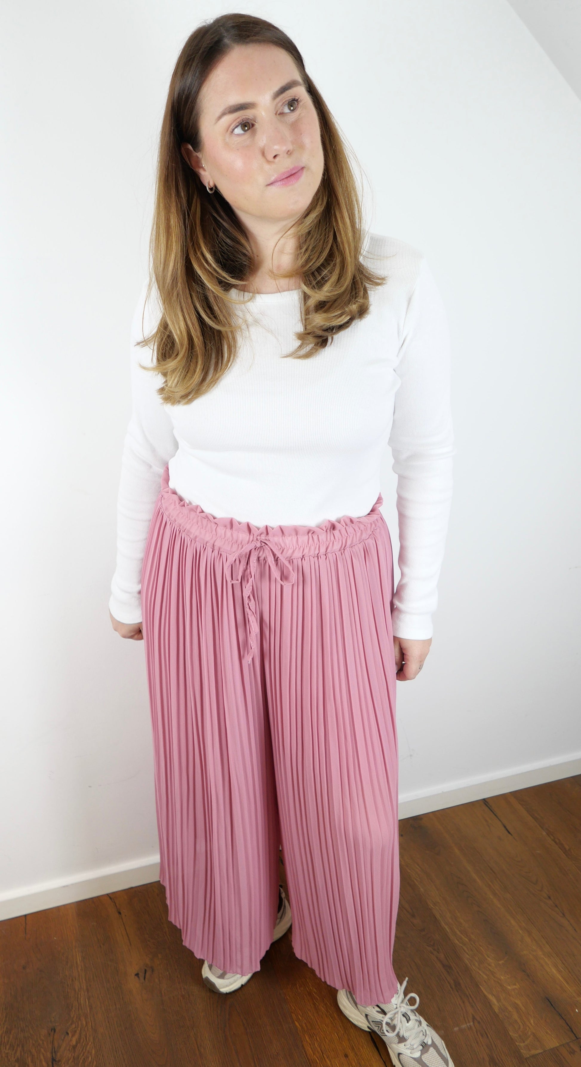 PLISSEE Hose Rosé - Bylillysophie