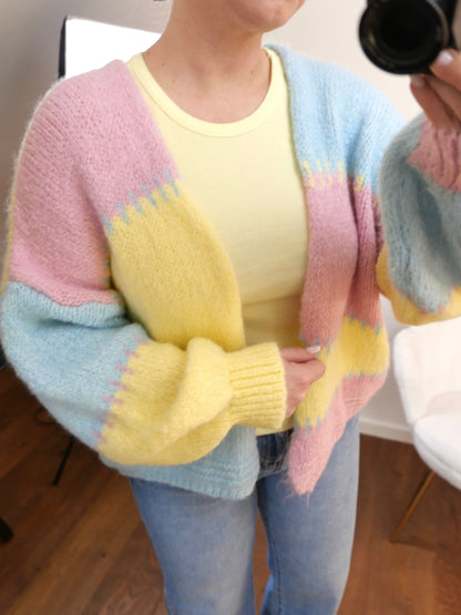 SPRING Cardigan Gelb - Bylillysophie