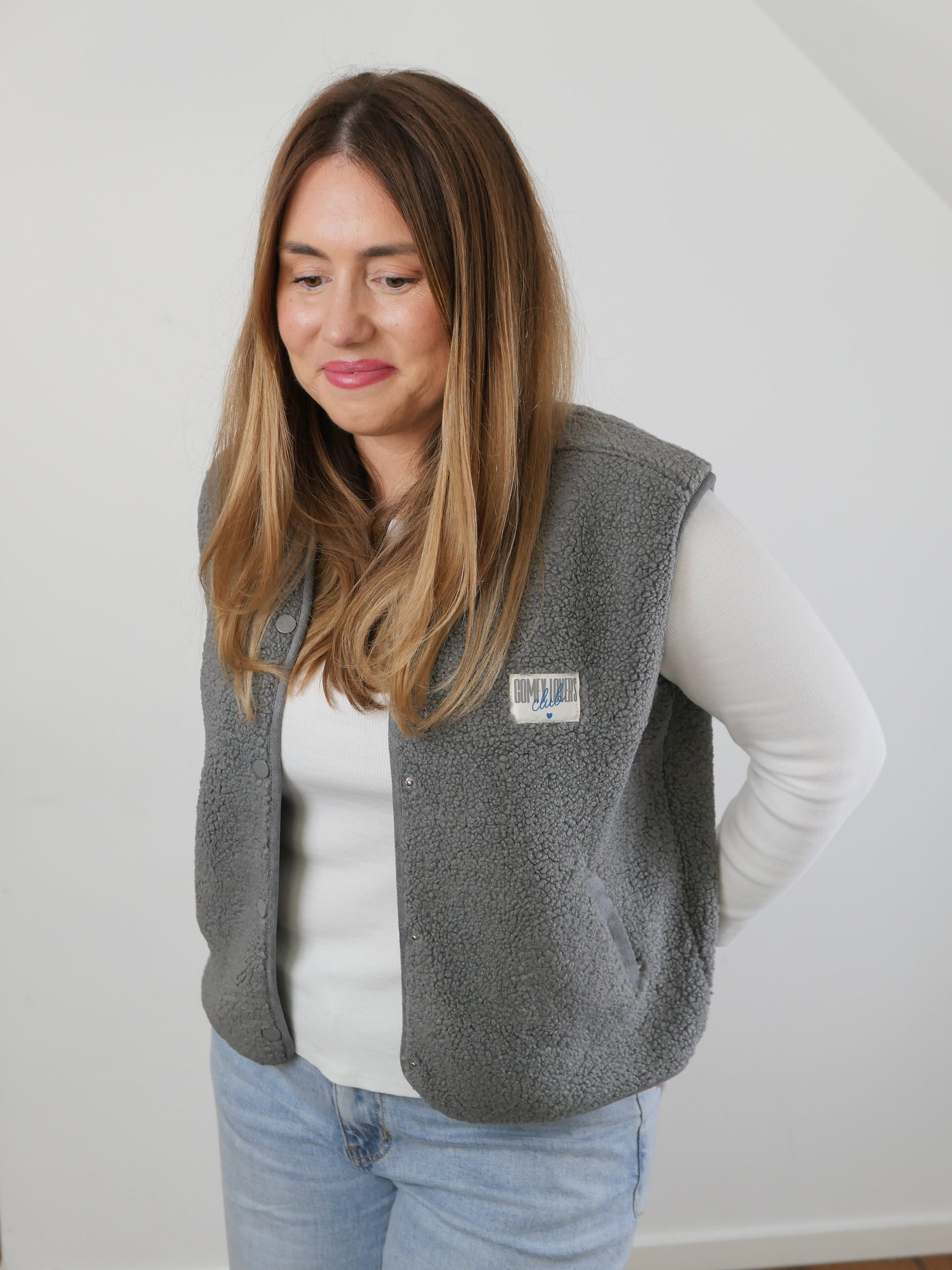 Ted Teddy Weste Grau - Bylillysophie.com⎢Mode & Accessoires