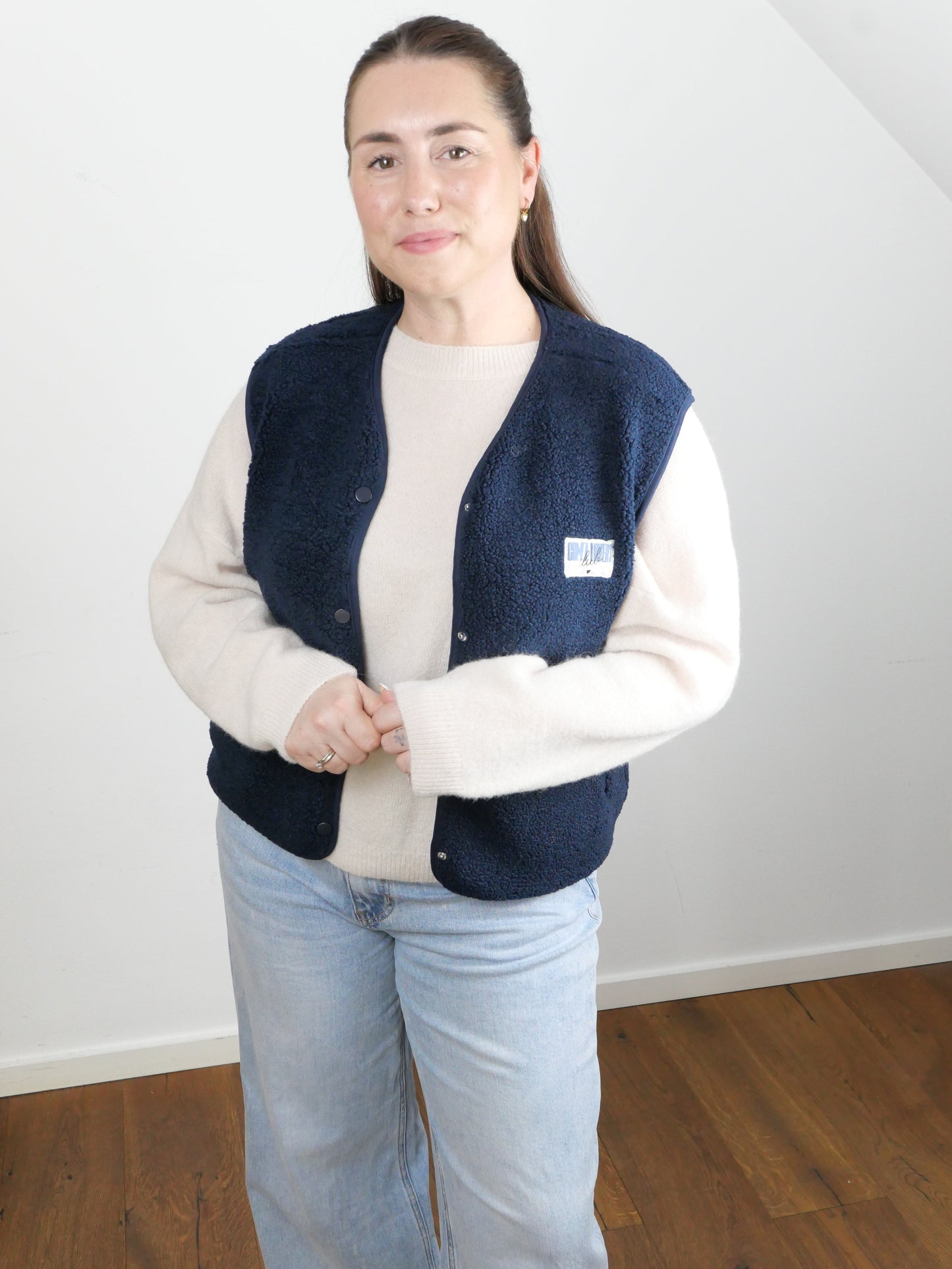 TED Teddy Weste Nachtblau - Bylillysophie.com⎢Mode & Accessoires