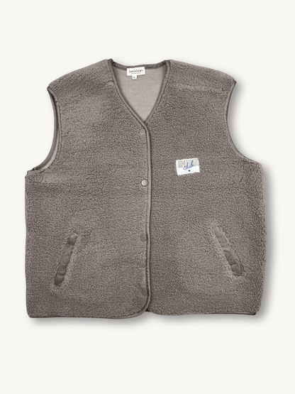 Ted Teddy Weste Taupe - Bylillysophie.com⎢Mode & Accessoires