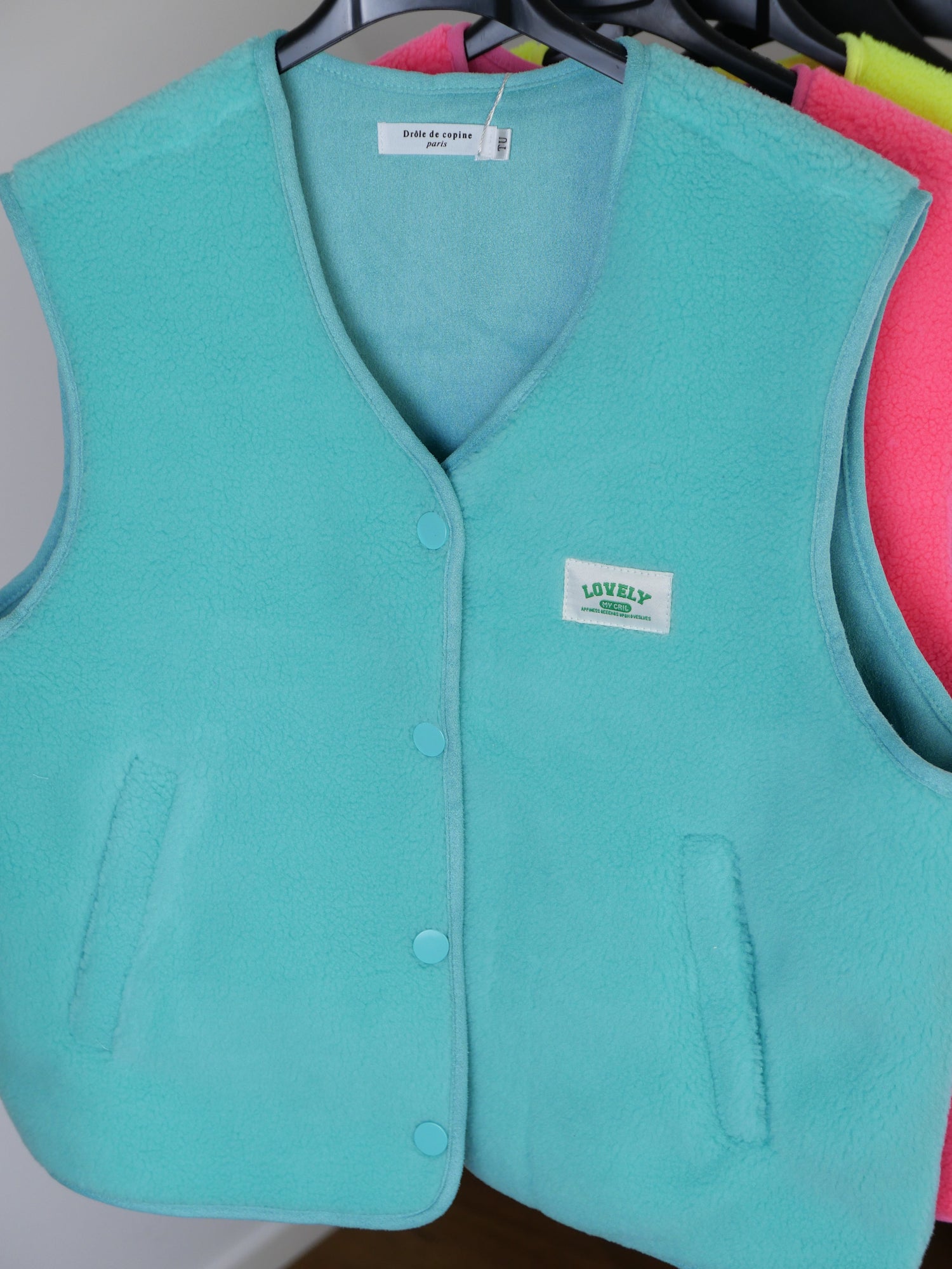 TEDDY Weste Light Blue - Bylillysophie