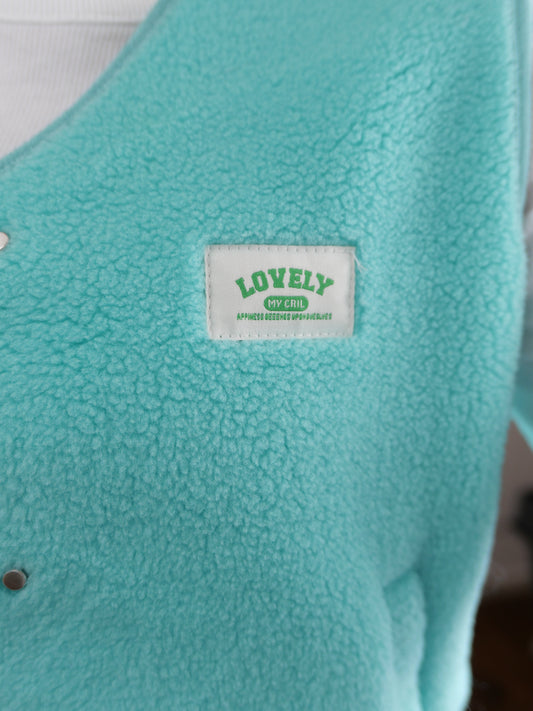 TEDDY Weste Light Blue - Bylillysophie