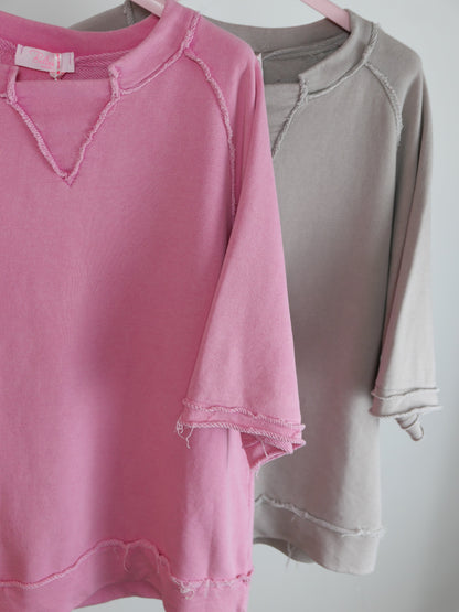 TERRY Sweater Rosé - Bylillysophie