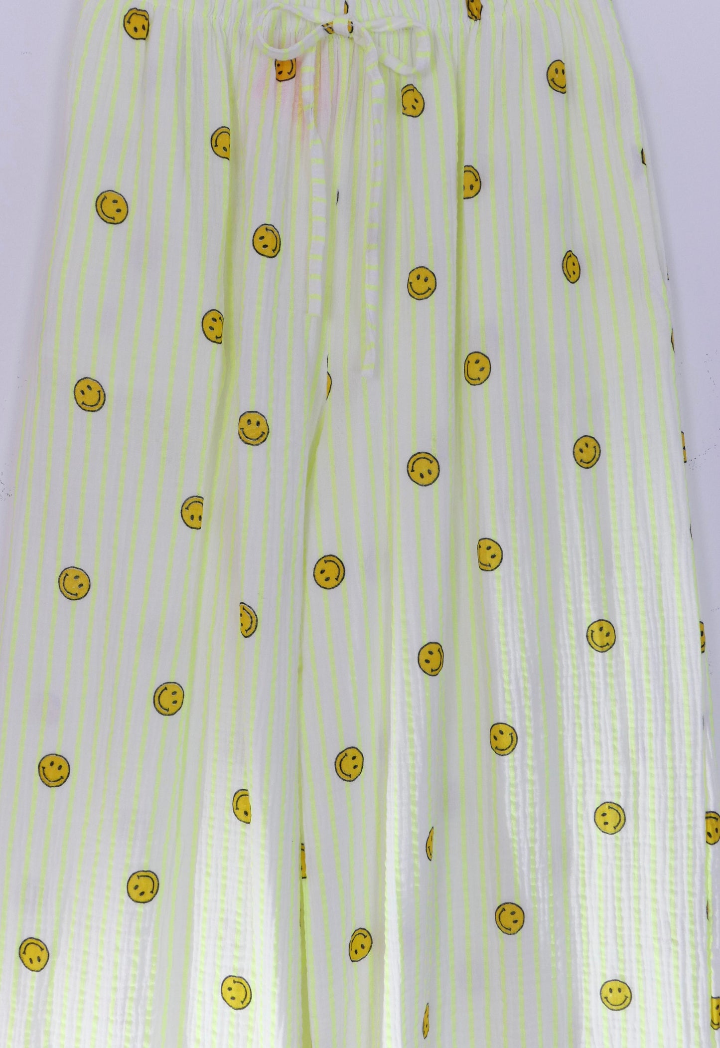 THE HAPPY STRIPES Musselin Hose Gelb - Bylillysophie