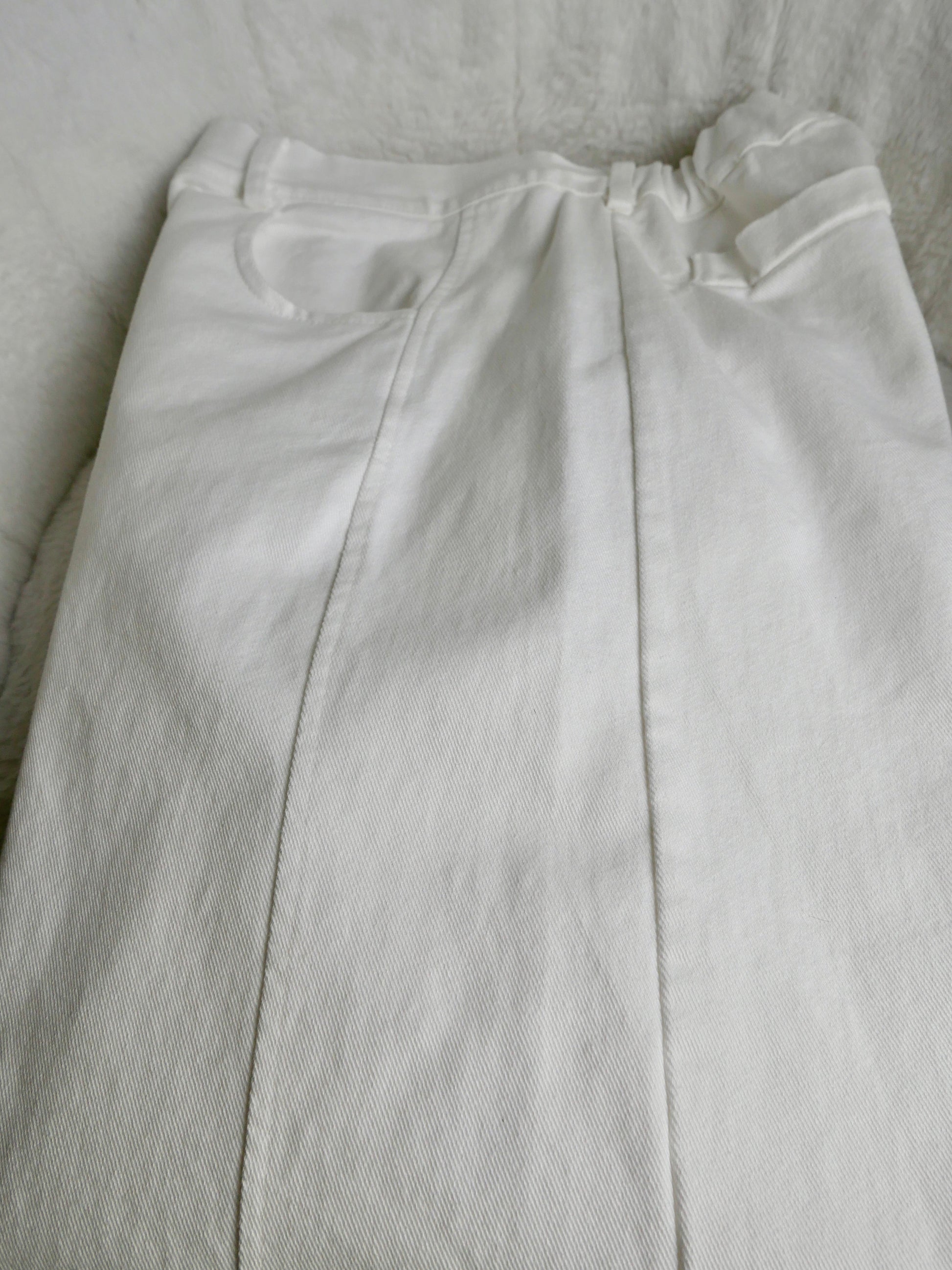 WHITE Jeans 7/8 Weiss - Bylillysophie