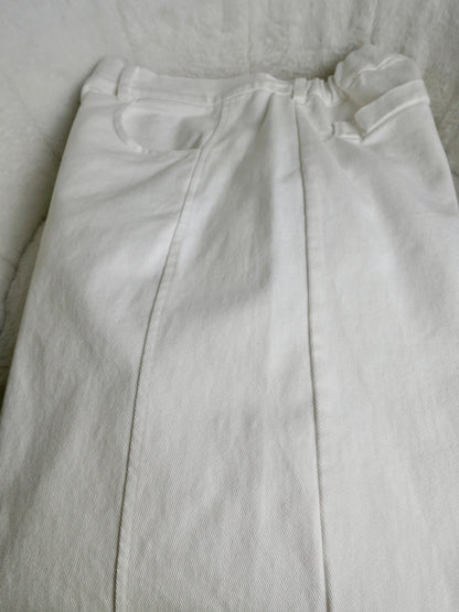 WHITE Jeans 7/8 Weiss - Bylillysophie