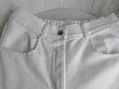 WHITE Jeans 7/8 Weiss - Bylillysophie